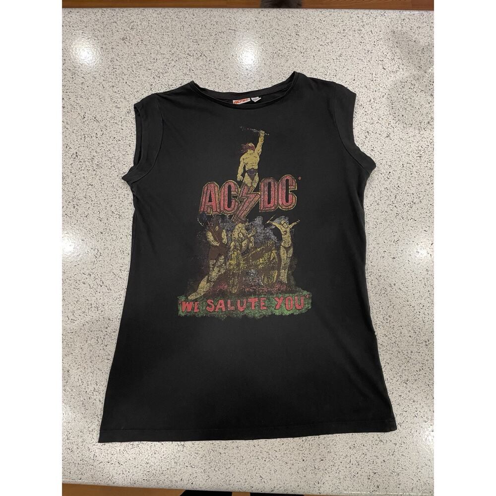 AC/DC We Salute You Unisex Band Official Merch Vintage Style Small *read*